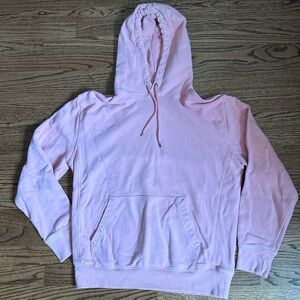 J. Crew Pink Long Sleeve Hooded Sweatshirt